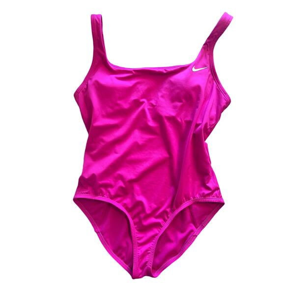 Nike Pink One Piece Swimsuit Women's M - Picture 1 of 10